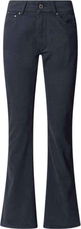 Pepe Jeans - PL211812 - Flare Broek - Marineblauw - Casual - Katoen