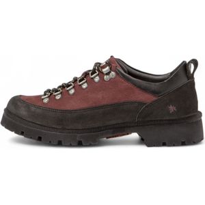 Artunisex. 1148411PU003_001 Leren schoenen 1484 Denver zwart, bordeaux (37), Leer, Plat, Veters, Casual