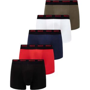 HUGOvoor mannen. 50479944 Set 5 effen boxers veelkleurig (M), Homewear, Katoen