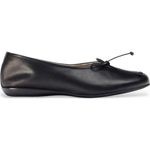 Wonders - Celestina - Ballerina's - Zwart - Leer