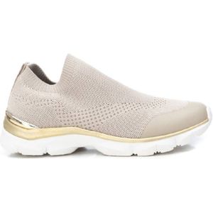 Xtivoor vrouwen. 14245403-BEIGE Trein 142454 beige (39), Stof, Plat, Geen, Casual