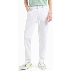 Armani Exchangevoor mannen. 8NZJ13Z2SBZ1100 Witte slim jeans (34/30), Casual, Katoen