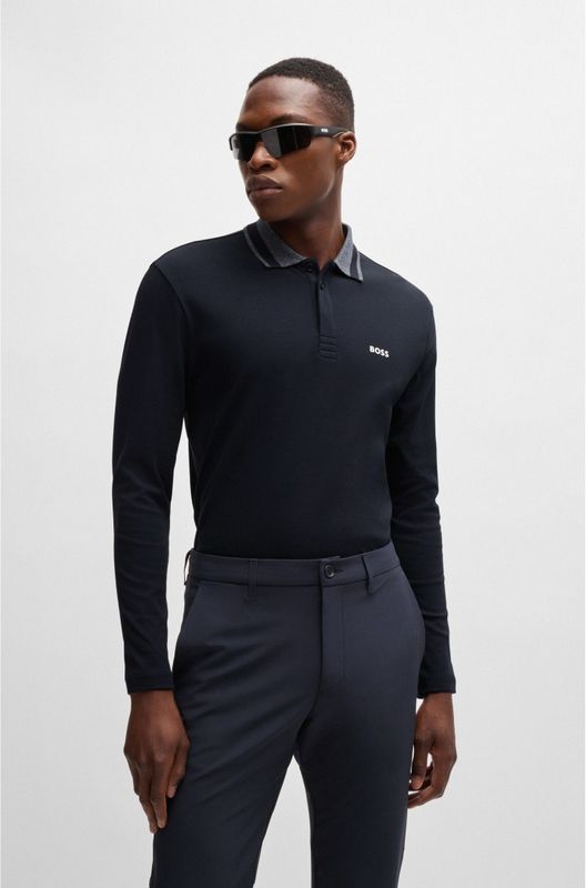 Boss - Plisy 2 - Poloshirt - Lange Mouw