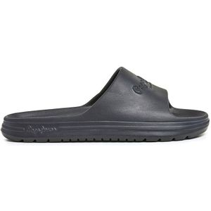 Pepe Jeansvoor mannen. PMS70159 Teenslippers Strand zwart (45), Plat, Geen, Strandkleding