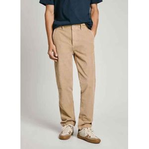 Pepe Jeansvoor mannen. PM211758 Chino broek Slim Corduroy wit (30), Casual, Katoen