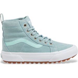 Vansunisex voor kinderen. VN000D0HM8I1 MTE Sk8-Hi turquoise leren sportschoenen (30), Leer, Plat, Veters, Casual, kinderkleding