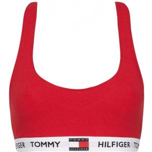 Tommy Hilfigervoor vrouwen. UW0UW02225 Bralette bh 85 rood (L), Homewear, Katoen