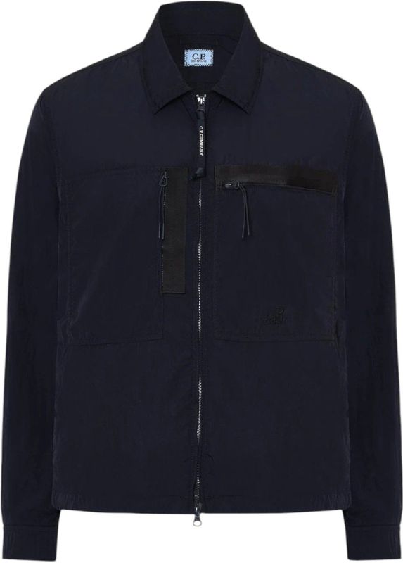 C.P. Company - 18CMOS092A005904G - Overhemd - Marineblauw - Casual - Polyamide