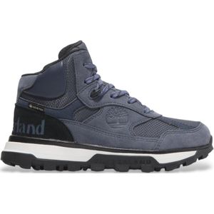 Timberlandunisex voor kinderen. TB0A6AR9EP21 Trail Trekker Mid leren schoenen marine (37), Leer, Plat, Veters, Sportief, Buiten, Marineblauw