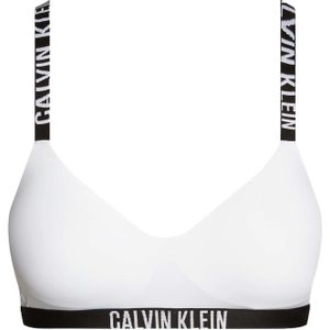 Calvin Kleinvoor vrouwen. 000QF7659E Bralette bh Intense Power wit (XS), Homewear, Duurzaam, Gerecycled nylon