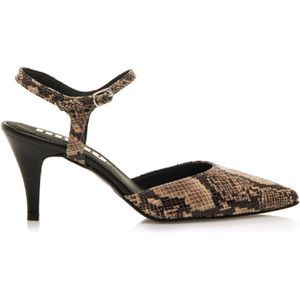 Mustangvoor vrouwen. 54362 Chantal geklede schoenen goud (36), Goudkleurig, 5 tot 8 cm, Gesp, Casual, Feest