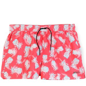 BOSSvoor mannen. 50515718 Vrolijk roze zwempak (S), Strandkleding, Polyester