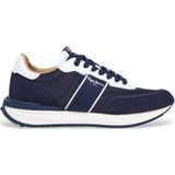 Pepe Jeans - PMS60038 Buster Club - Sportschoenen - Marineblauw - Leer en Suède