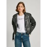 Pepe Jeans - PL402422 - Bikerjack - Zwart - Polyester
