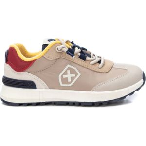 Xti Kidsunisex voor kinderen. 15107803-BEIGE Trainers 151078 beige (34), Plat, Veters, Casual, kinderkleding