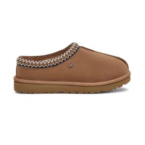 UGGvoor vrouwen. 5955 Tasman Leren Slippers grijs (39), Leer, Plat, Geen, Homewear