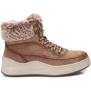 Refreshvoor vrouwen. 17212003-TAUPE Enkellaarsjes 172120 taupe (40), Plat, Ritssluiting, Casual