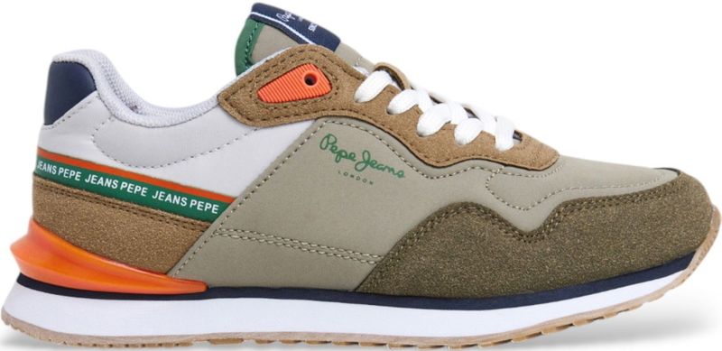 Pepe Jeans - Hardloopschoenen - Marineblauw - Synthetisch - Vetersluiting - Casual