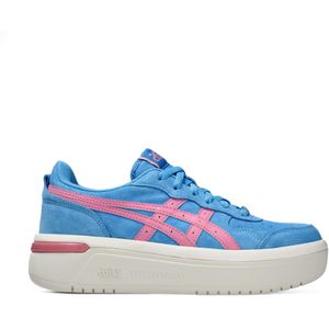 Asicsunisex. 1203A454 Leren sneakers Japan S St blauw (37.5), Leer, 3 tot 5 cm, Veters, Casual