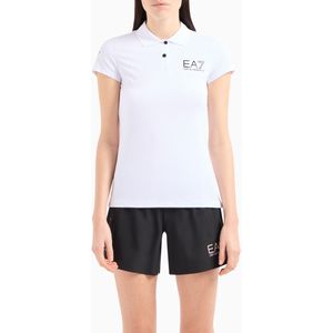 EA7 - 8NTF70_TJEMZ - Polo Sport Ventus7 - Wit - Korte Mouwen