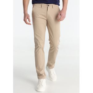 Lois Jeansvoor mannen. 102103090 Beige chino broek (30), Casual, Katoen