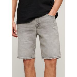 Superdryvoor mannen. M7110394A Vintage blauwe shorts (36), Casual, Katoen, Denim