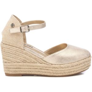 Refreshvoor vrouwen. 172782 Gouden Valenciaanse espadrille (40), 5 tot 8 cm, Gesp, Casual