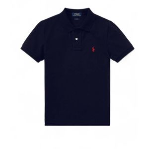 Polo Ralph Lauren - Poloshirt - Marineblauw - Casual - Katoen - Korte Mouwen