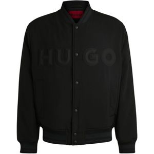 HUGOvoor mannen. 50530782 Bomberjack Bozo zwart (XL), Casual, Polyamide