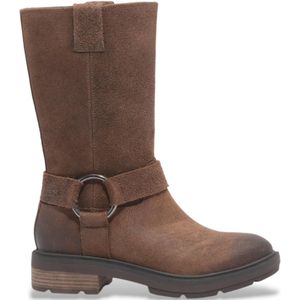 Timberlandvoor vrouwen. TB0A28QREIV1 Bruine Brimfield leren laarzen (42 W), Leer, Plat, Geen, Casual, Duurzaam