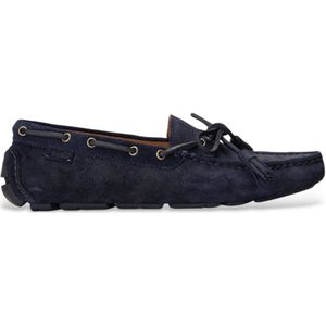 Polo Ralph Laurenvoor mannen. 803916580001 Anders leren schoenen met kwastjes (43), Leer, Bruin, Plat, Geen, Casual