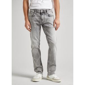 Pepe Jeansvoor mannen. PM207404 Jeans recht grijs (36/32), Casual, Katoen, Denim, Duurzaam