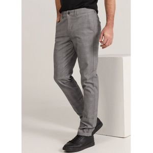 Bendorffvoor mannen. 800375272 Chino broek 135412 grijs (29), Casual, Katoen