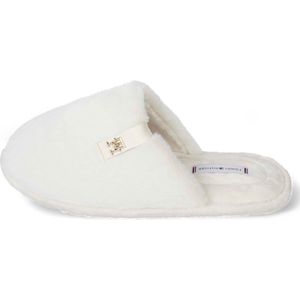 Tommy Hilfiger Dames TH Comfort Thuis Slipper (FW0FW08138), wit (oud wit), 2.5/3.5 UK, Wit oud wit, 35/36 EU