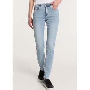 Lois Jeansvoor vrouwen. 201062620 Jeans 138004 blauw (27), Casual, Katoen, Denim