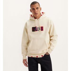 Levi'svoor mannen. A1008-0014 Skateboarding beige sweatshirt (M), Casual, Katoen