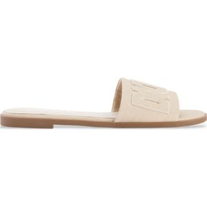 DKNY Willow-Flat Slide Sandalen, voor dames, Hemp, 35,5 EU, hemp, 35.5 EU