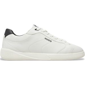 HUGOvoor mannen. 50523439 Schoenen Riven wit (45), Plat, Veters, Casual