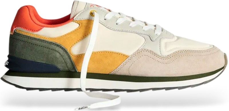 HOFF - La Serena - Veelkleurige Leren Pantoffels - Casual - Plat - Veters