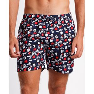 Disneyvoor mannen. 16296-0-000216 Leuk Mickey zwempak marine (L), Strandkleding, Polyester, Marineblauw