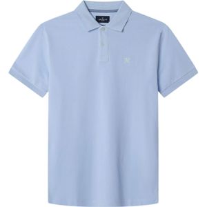 Hackett Londonvoor mannen. HM563426 Slank poloshirt rood (L), Casual, Katoen, Korte mouwen