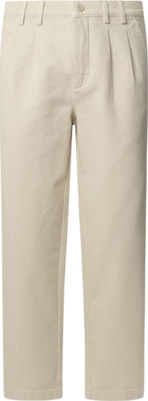 Pepe Jeansvoor mannen. PM211867 Witte ecru chino broek (29), Casual, Katoen, Duurzaam