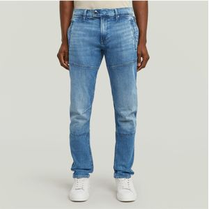 G-Starvoor mannen. D26465-D761-H150 Jeans 3D Slim blauw (29/32), Casual, Denim, Biologisch katoen, Duurzaam