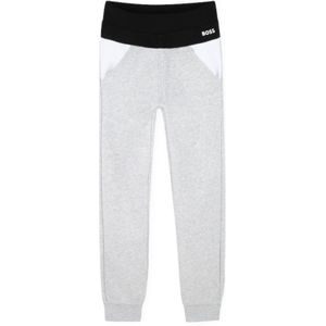 BOSSvoor jongens. J51152 Grijze joggingbroek (16Años= 174cm), Casual, Sportief, Grijs, Katoen, Meerdere sporten, kinderkleding