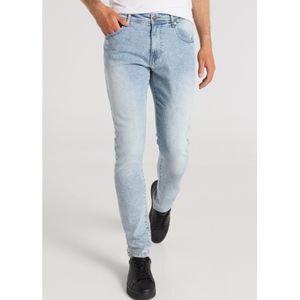 Victorio & Lucchino, V&Lvoor mannen. 600107248 Blauwe Slim fit jeans (29), Casual, Katoen, Denim