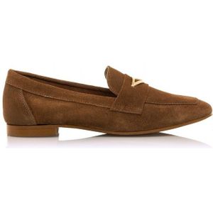 MTNGvoor vrouwen. 54120 Bruine Camille leren schoenen (38), Leer, 1 tot 3 cm, Geen, Casual, Klassiek