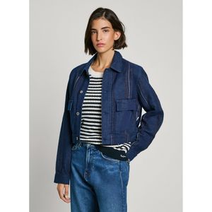 Pepe Jeans - Yana - Jas - Donkerblauw - Regular Fit