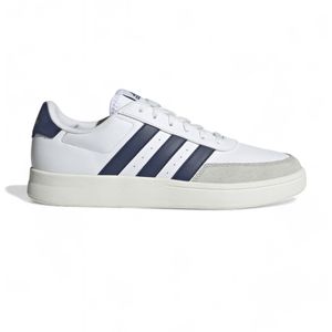 adidasvoor mannen. IH4736 Breaknet 2.0 witte sportschoenen (40), Plat, Veters, Casual