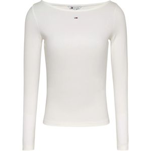 Tommy Hilfiger - T-shirt - Lange Mouwen - Katoen - Blauw