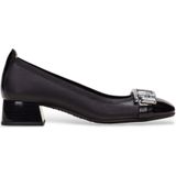 Hispanitas - HI243670 - Leren Loafers - Zwart - Plat